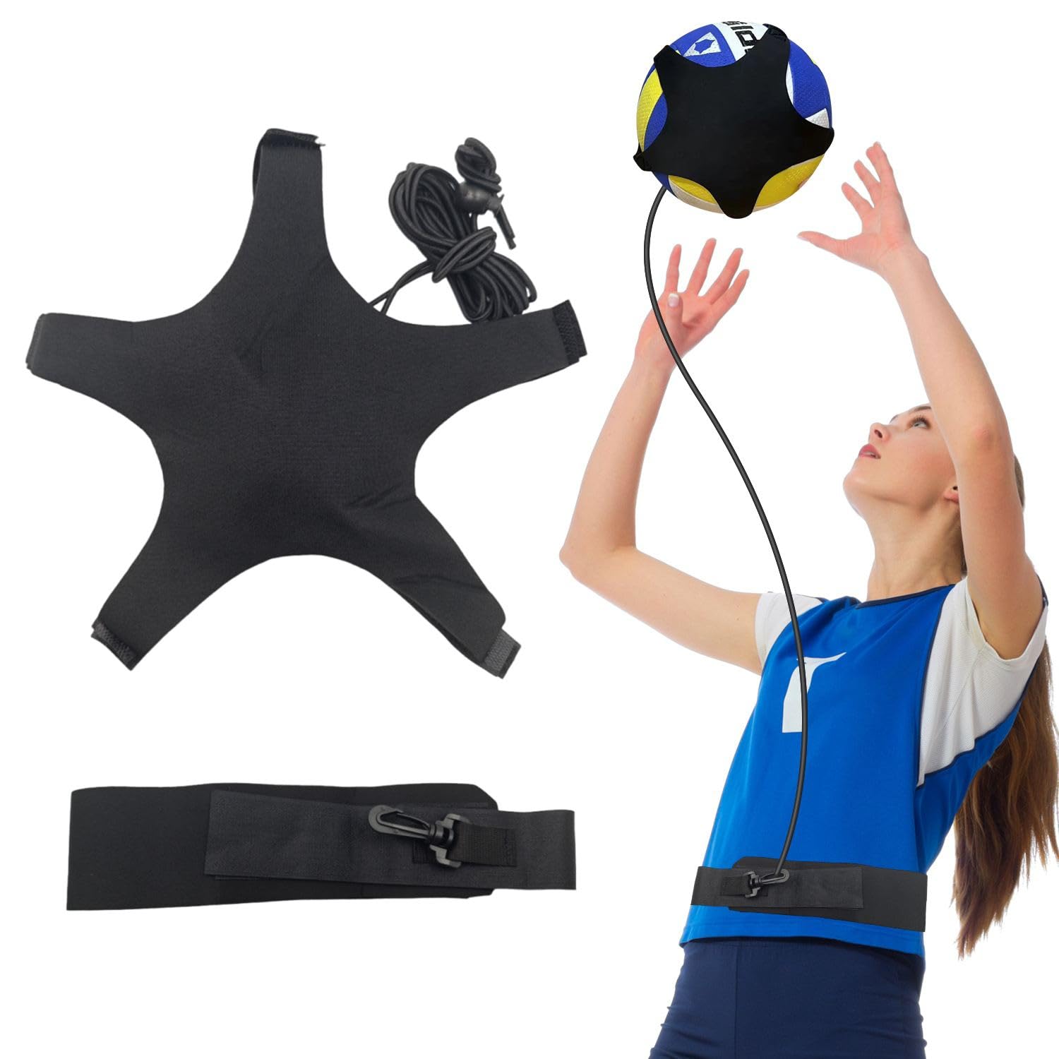 Amazon | KKLM バレーボール 練習 4号球/5号球対応 サーブ・スパイク特